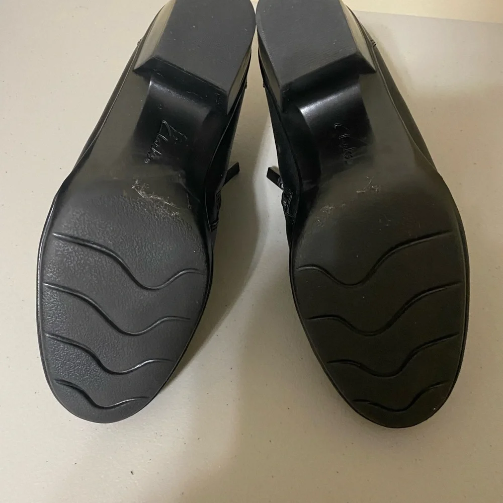 NWOT Clarks Emalie Warren Leather Shootie - Picture 3 of 4